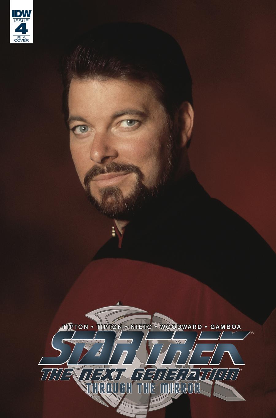 Star Trek The Next Generation Through The Mirror #4 Cover C Incentive Photo Variant Cover