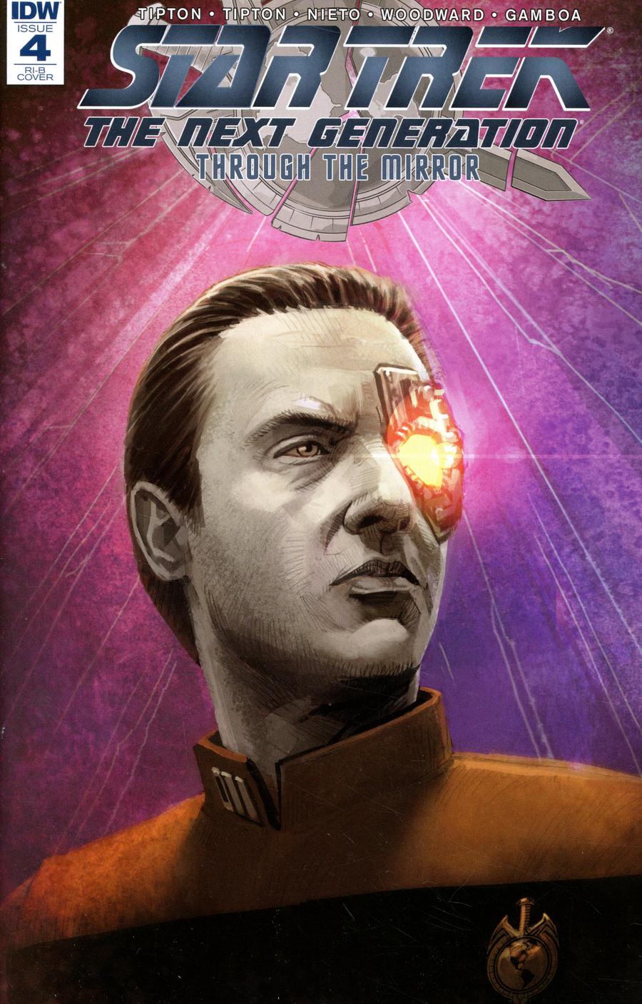 Star Trek The Next Generation Through The Mirror #4 Cover D Incentive Peter McKinstry Variant Cover