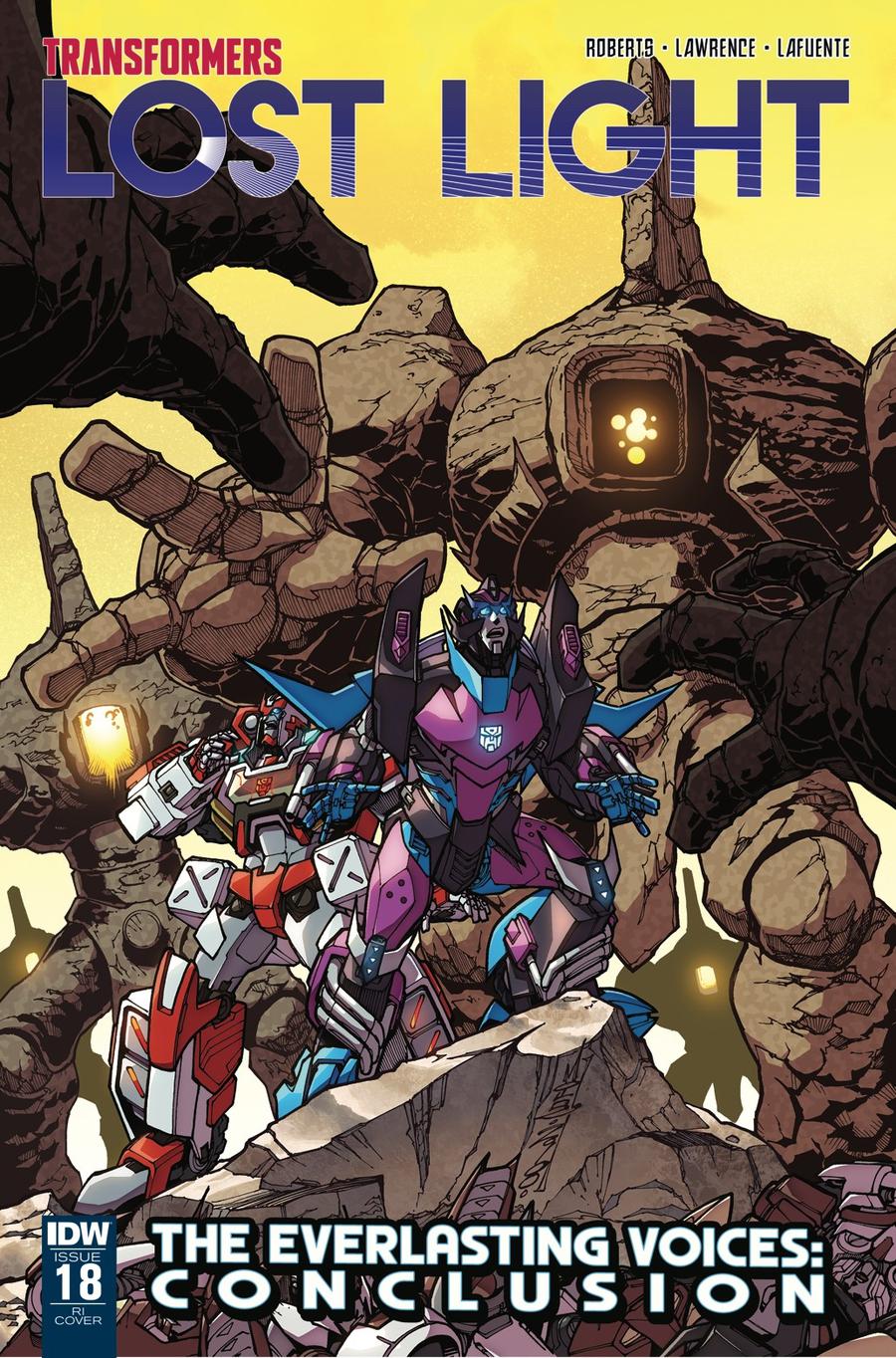 Transformers Lost Light #18 Cover C Incentive Alex Milne Variant Cover