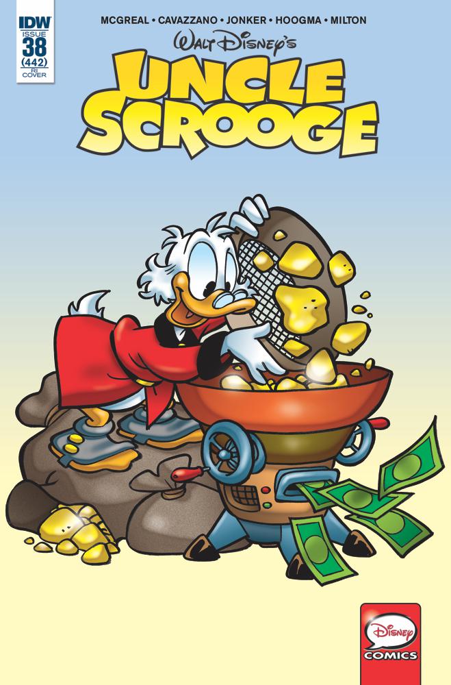 Uncle Scrooge Vol 2 #38 Cover C Incentive Marco Gervasio Variant Cover