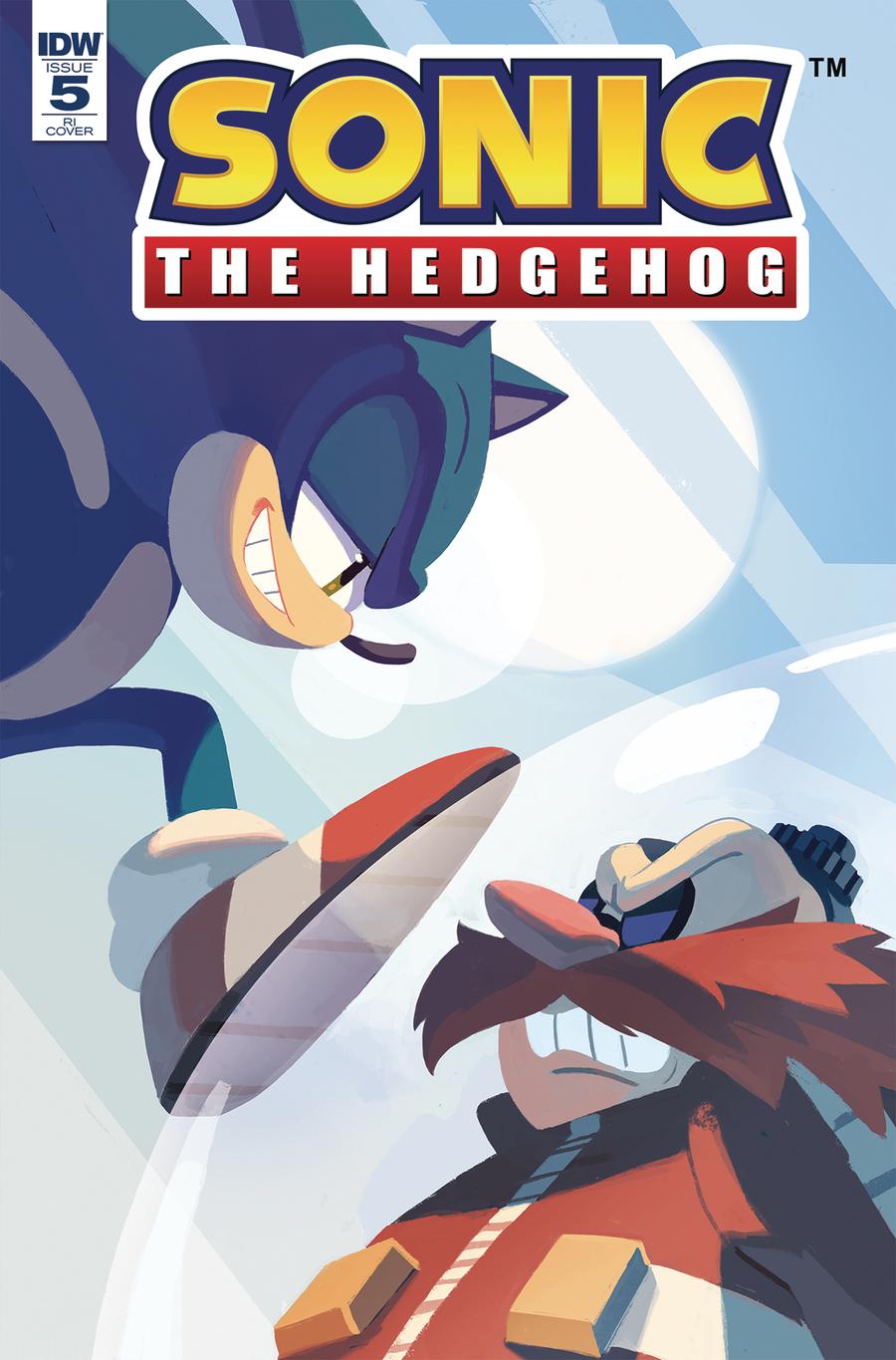 Sonic The Hedgehog Vol 3 #5 Cover C Incentive Nathalie Fourdraine Variant Cover