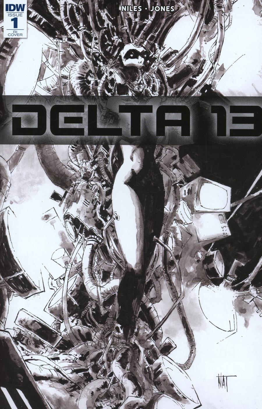 Delta 13 #1 Cover B Incentive Nat Jones Sketch Cover