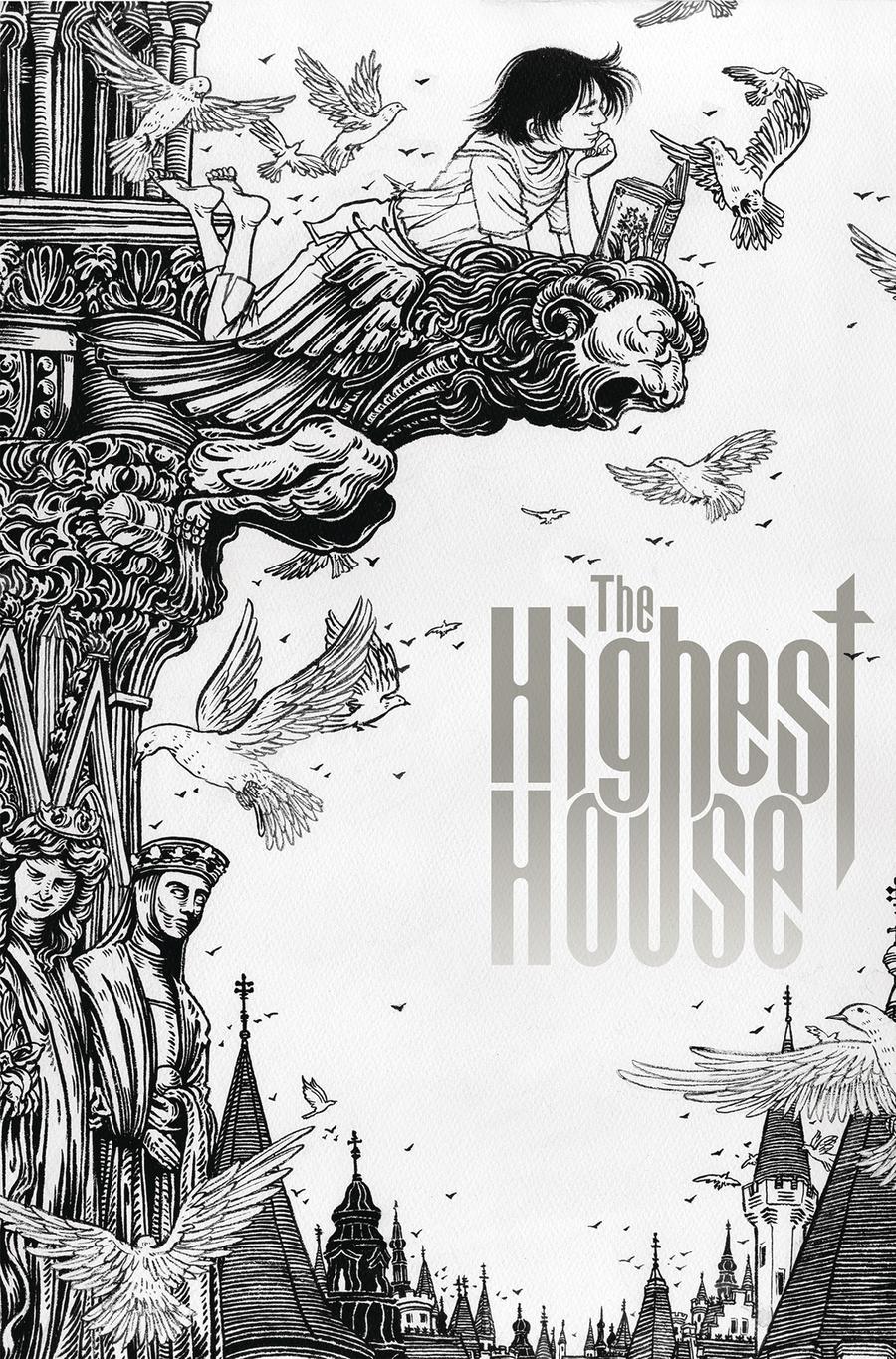 Highest House #4 Cover B Incentive Yuko Shimizu Sketch Cover