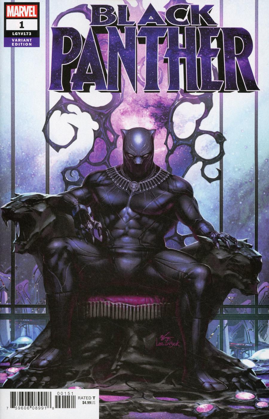 Black Panther Vol 7 #1 Cover H Incentive In-Hyuk Lee Variant Cover