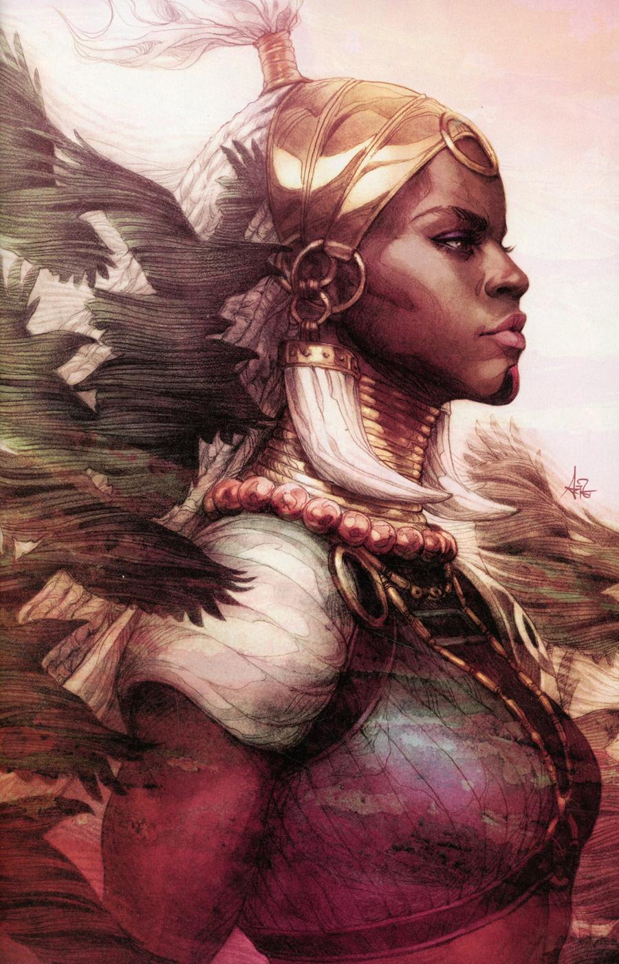 Black Panther Vol 7 #1 Cover J Incentive Stanley Artgerm Lau Virgin Cover