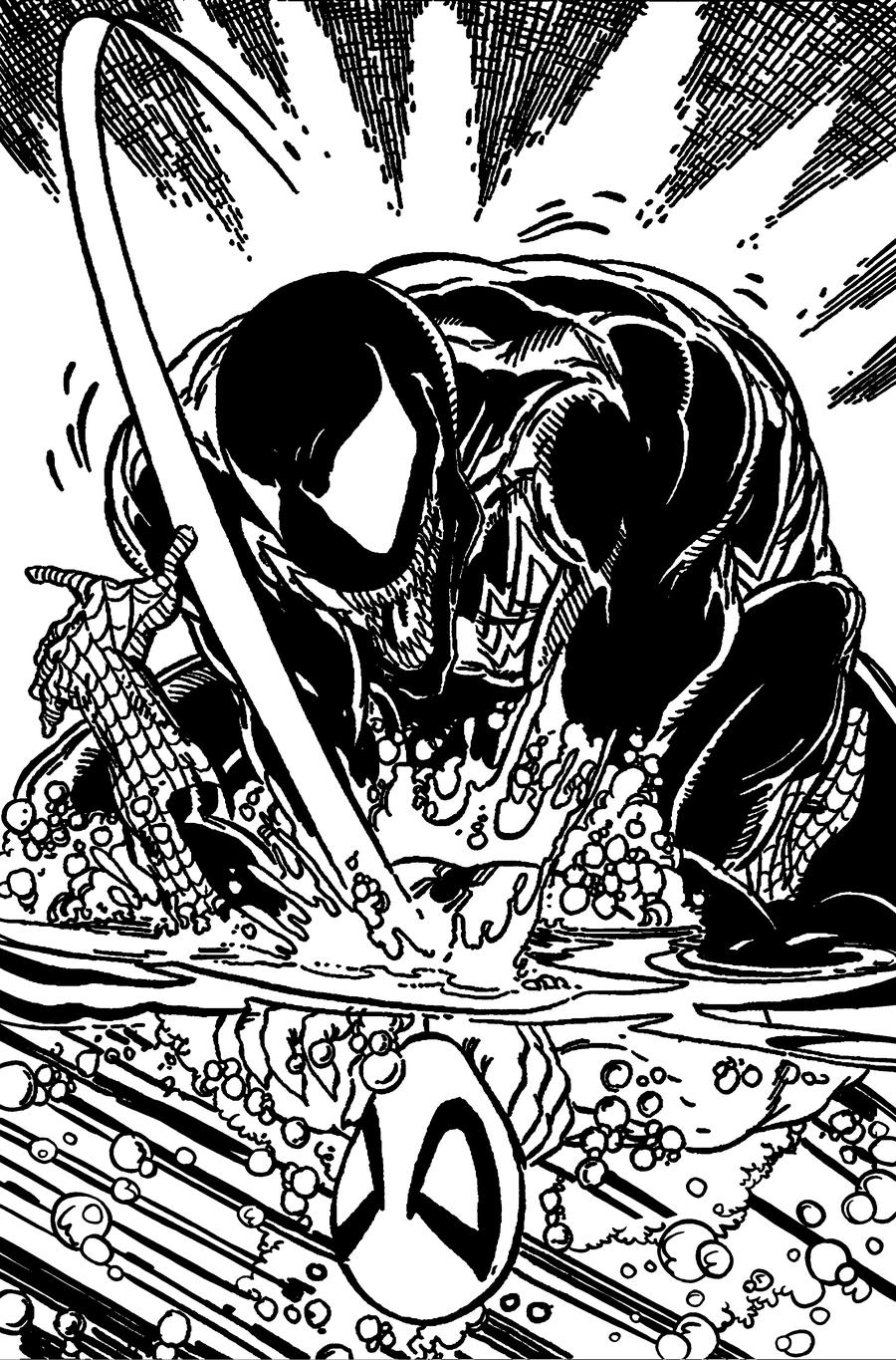 Venom Vol 4 #1 Cover H Incentive Todd McFarlane Remastered Sketch Variant Cover