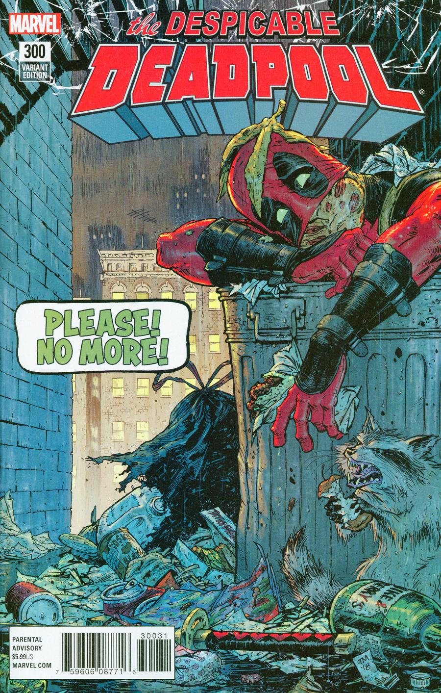 Despicable Deadpool #300 Cover D Incentive Tony Moore Variant Cover