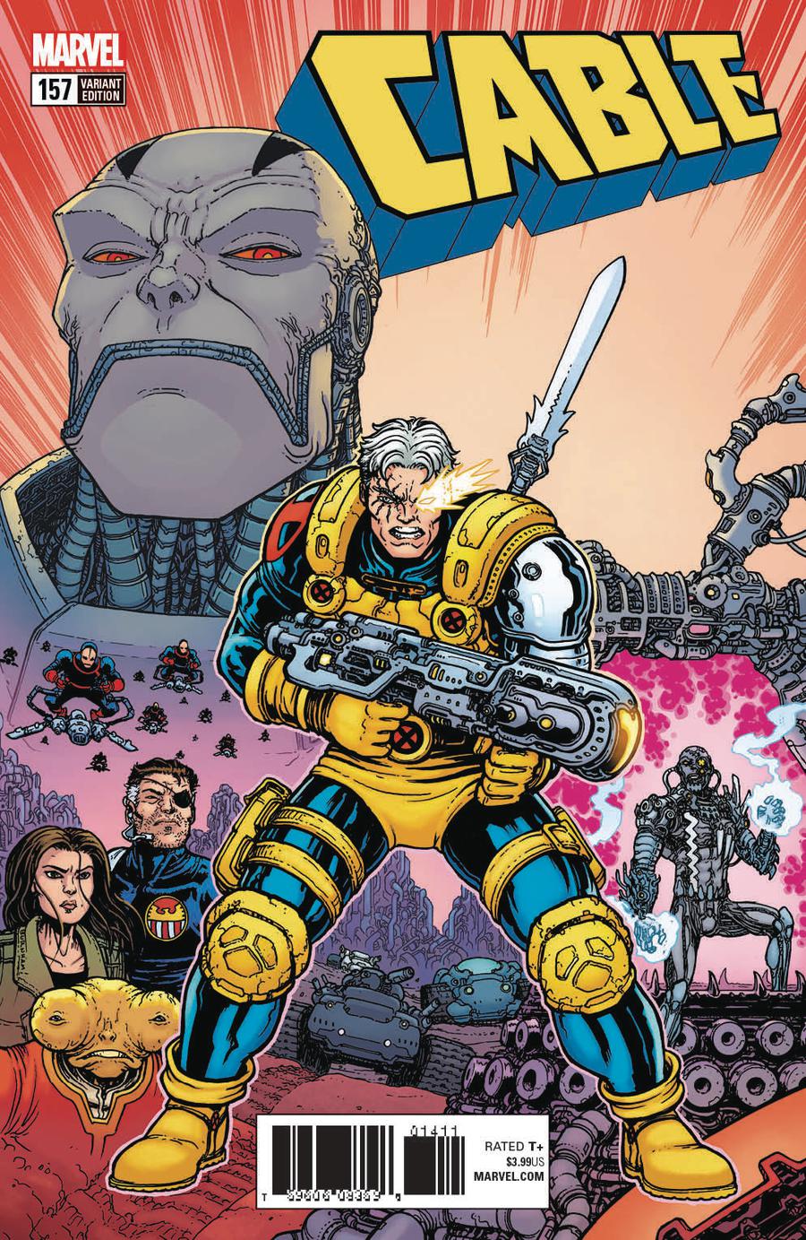 Cable Vol 3 #157 Cover B Incentive Chris Burnham Variant Cover