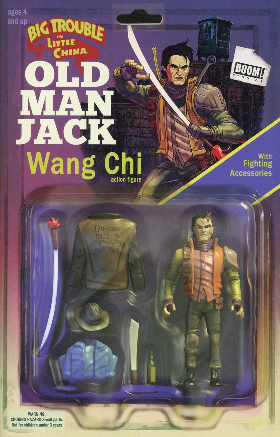 Big Trouble In Little China Old Man Jack #9 Cover C Incentive Will Robson Connecting Virgin Variant Cover