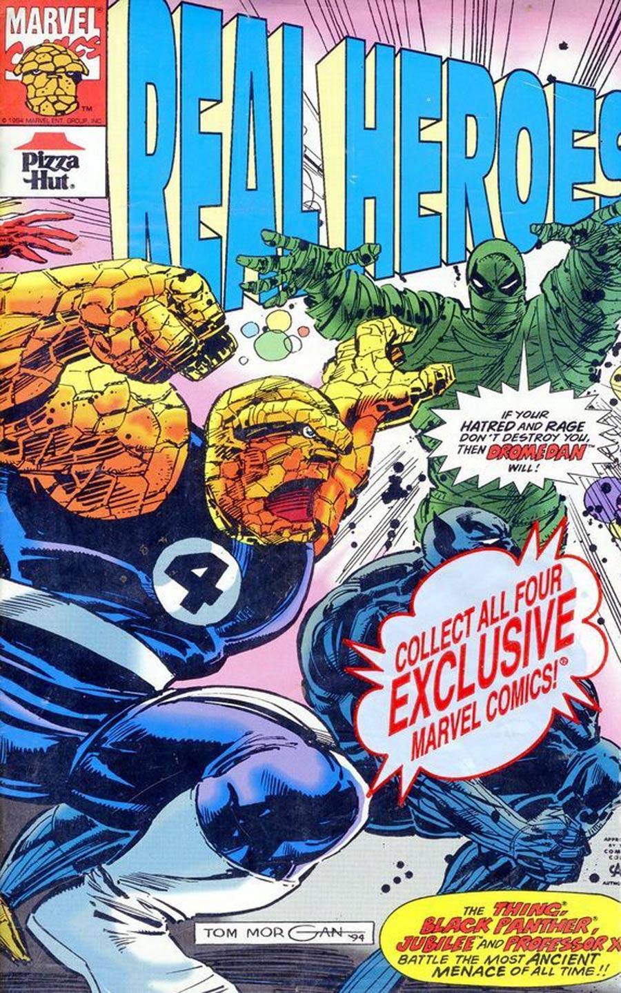 Real Heroes Pizza Hut Promotional Comic Book #1 Cover A Polybagged 