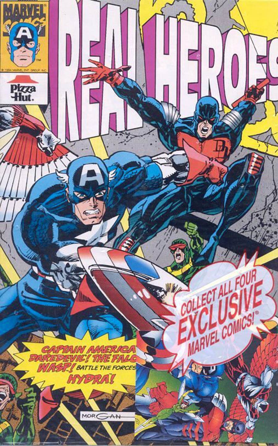 Real Heroes Pizza Hut Promotional Comic Book #3 Cover A Polybagged 