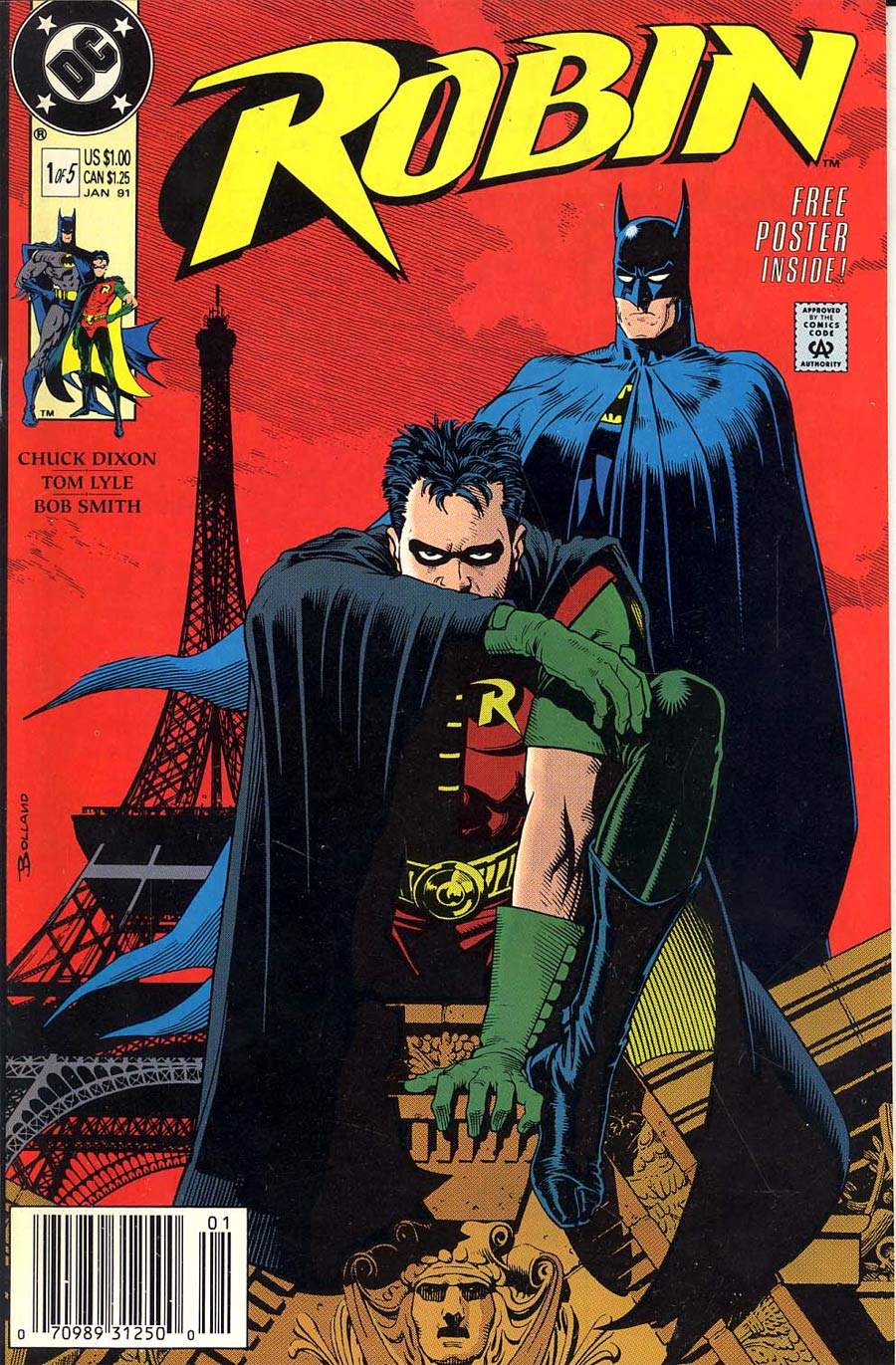 Robin Vol 1 #1 Cover G Newsstand Edtion Without Poster