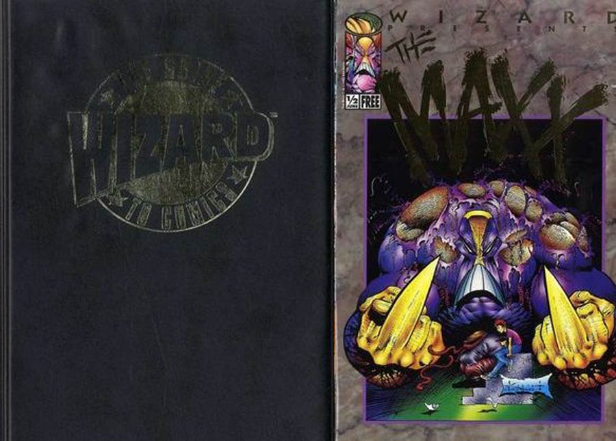 Maxx #1/2 Cover F Gold Edition Wizard Binder Edition With Certificate