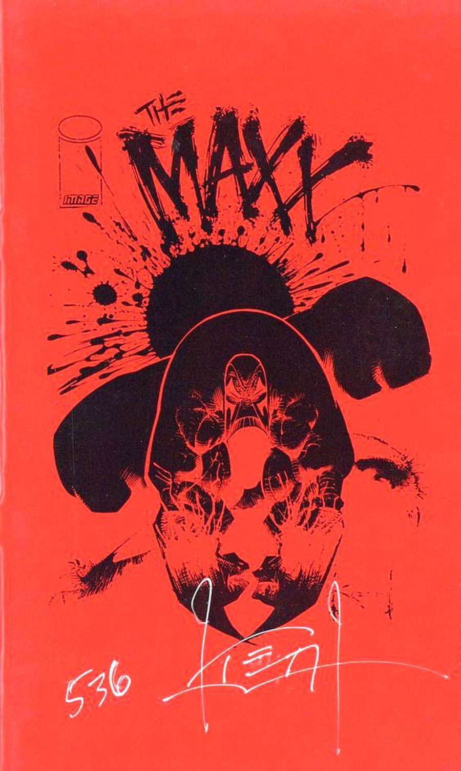 Maxx Ashcan #1 Cover A Red Edition