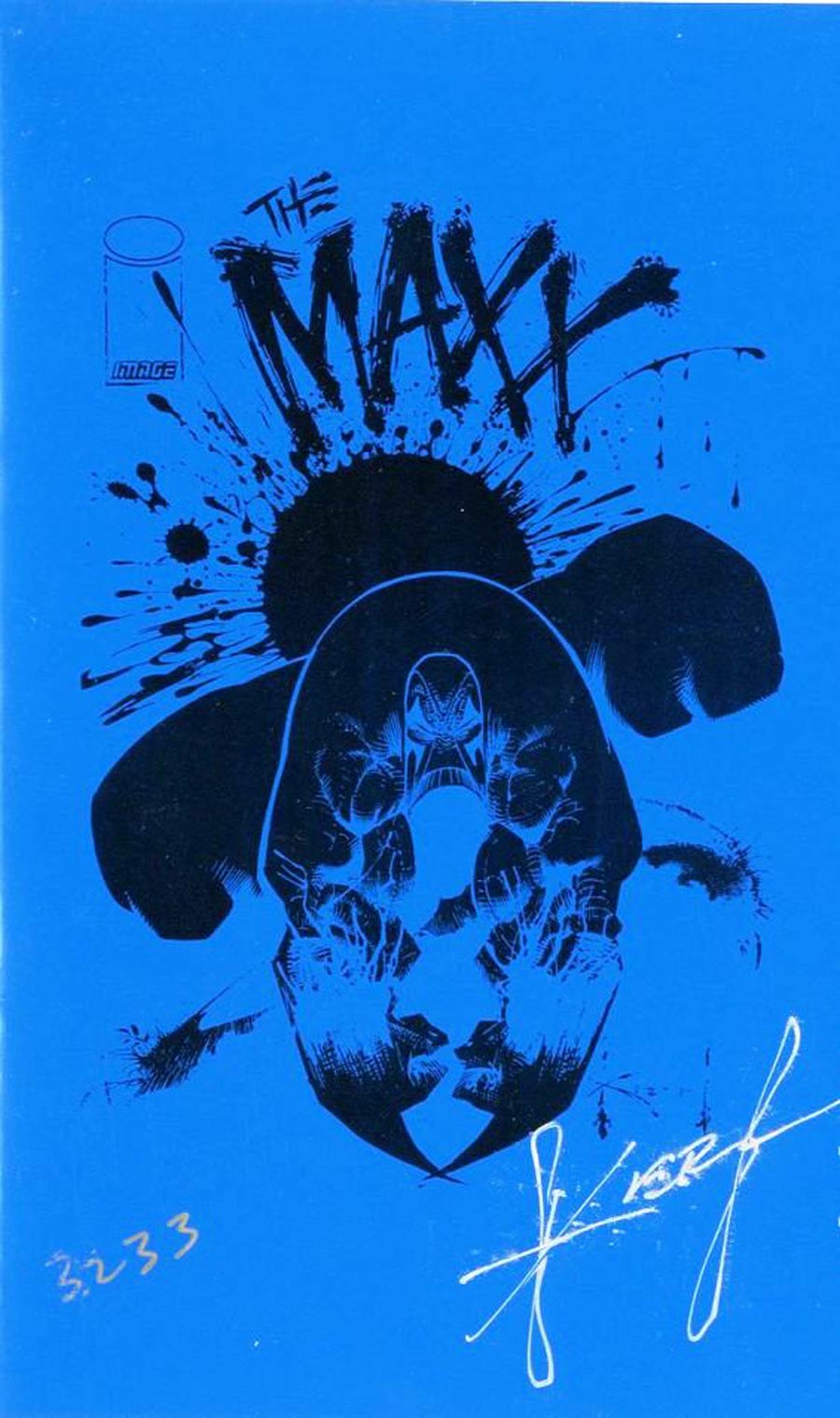 Maxx Ashcan #1 Cover B Blue Edition