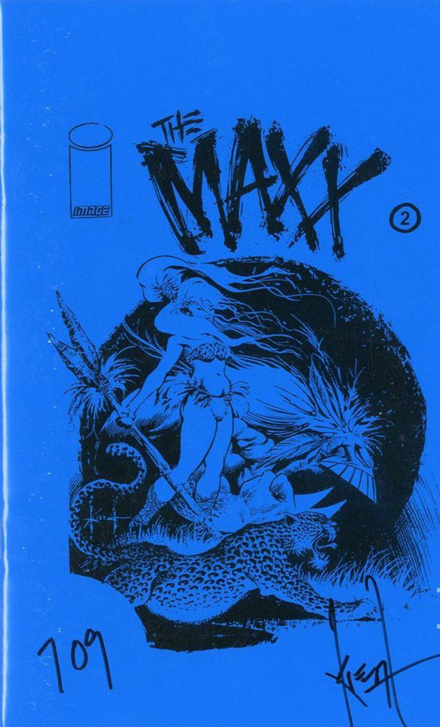 Maxx Ashcan #2 Cover A Blue Edition
