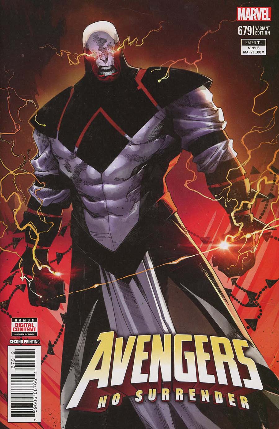 Avengers Vol 6 #679 Cover D 2nd Ptg Variant Arron Kim Jacinto Cover (No Surrender Part 5)(Marvel Legacy Tie-In)