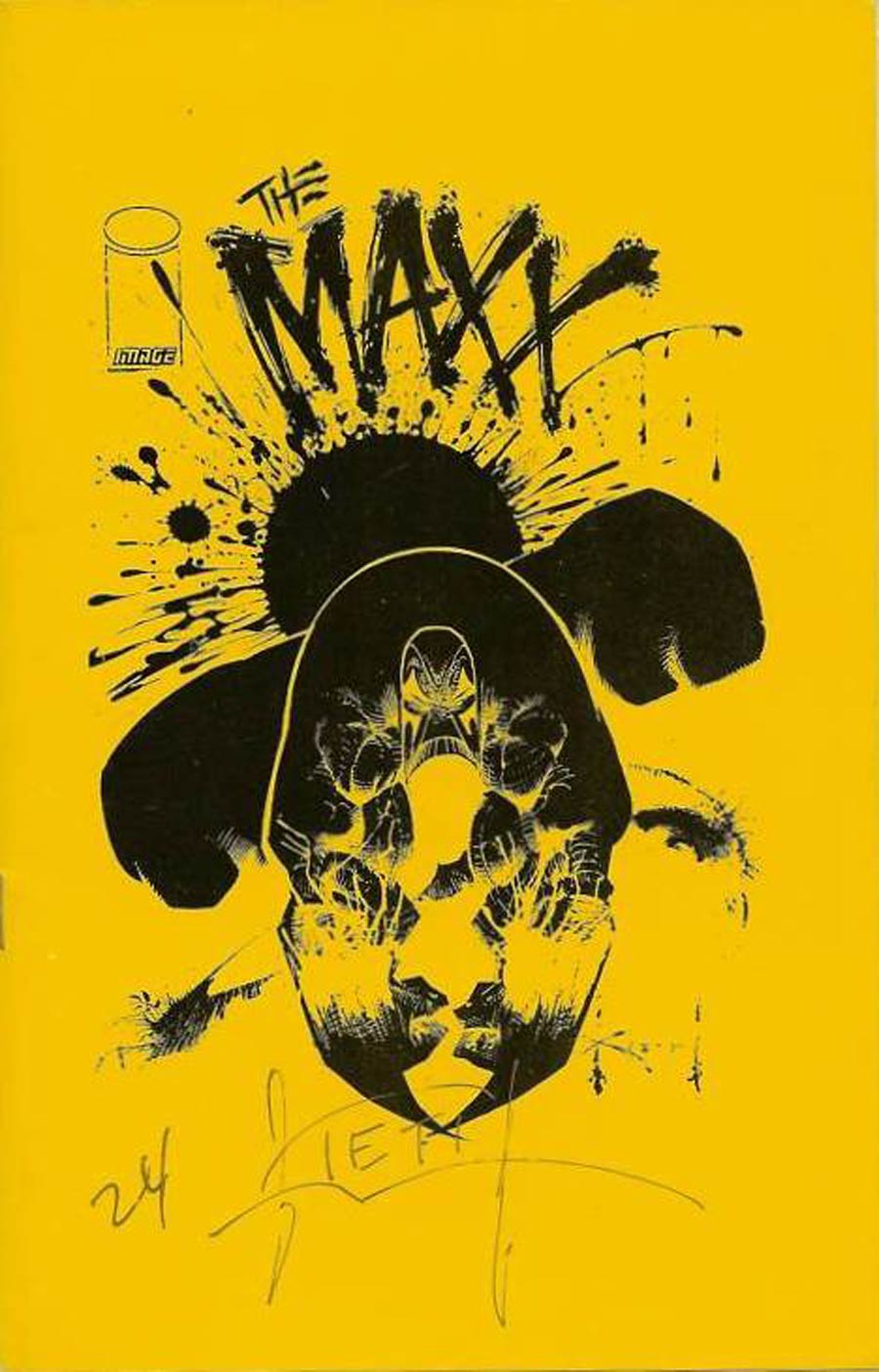 Maxx Ashcan #1 Cover D Yellow Edition
