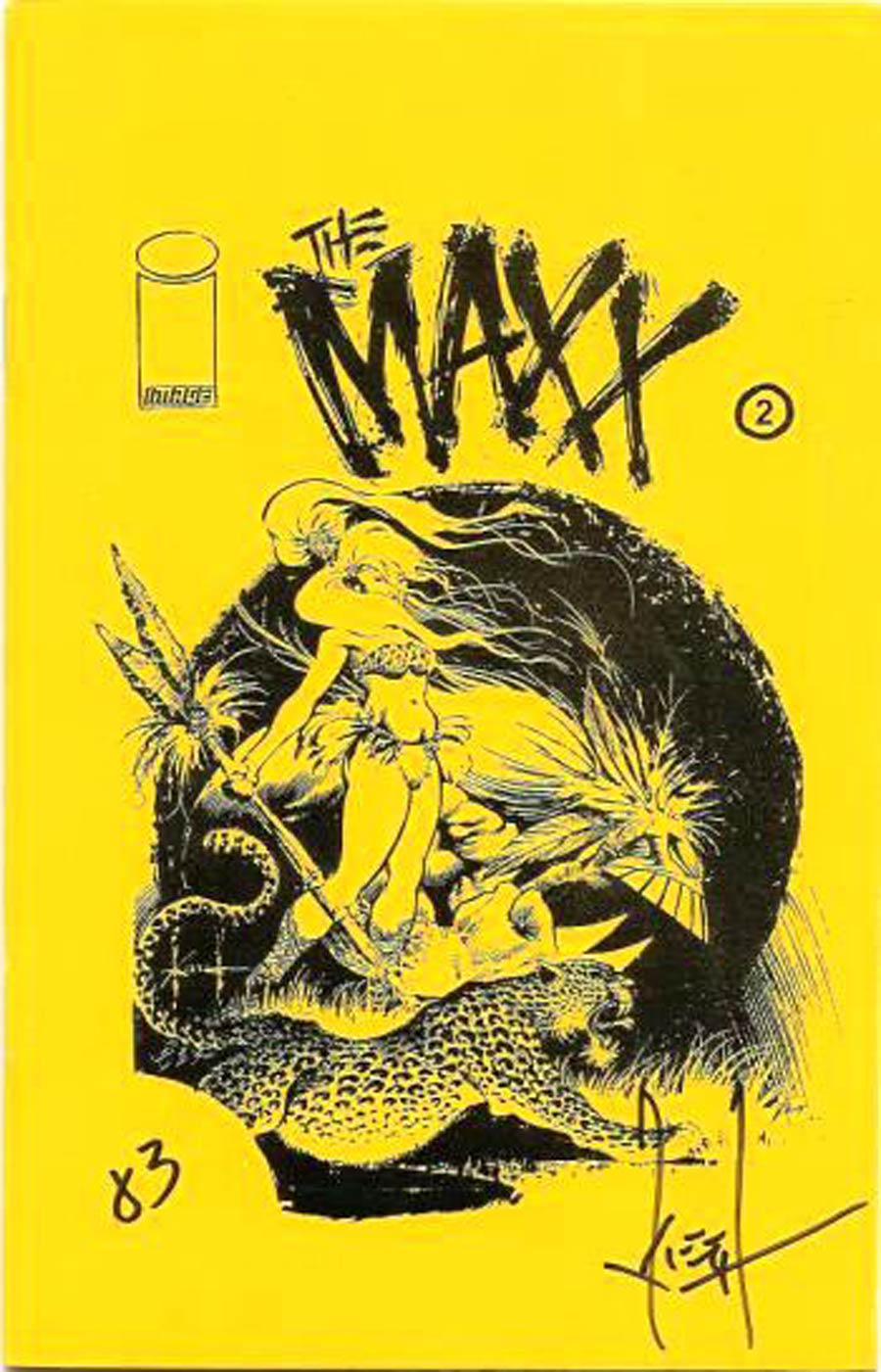 Maxx Ashcan #2 Cover C Yellow Edition