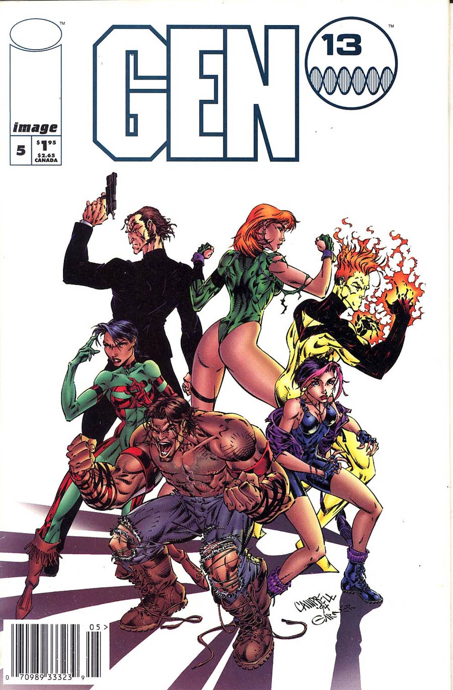 Gen 13 #5 Cover C Newsstand Edition