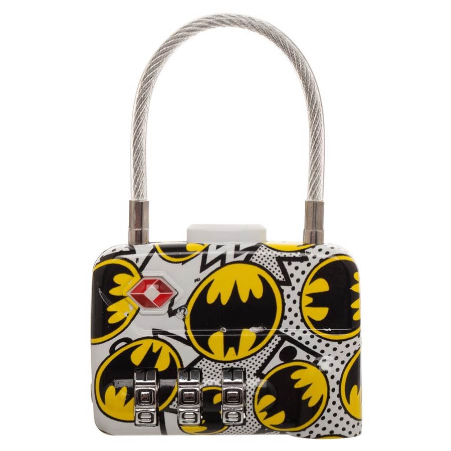 DC Comics TSA Combination Cable Lock - Batman