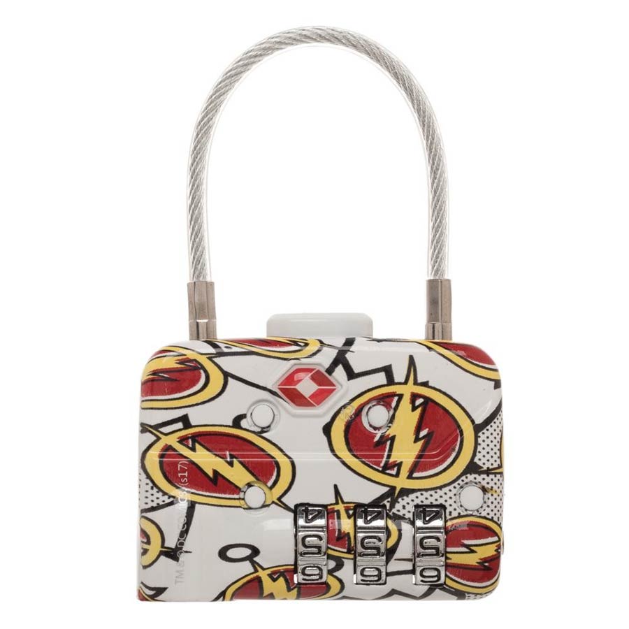 DC Comics TSA Combination Cable Lock - Flash