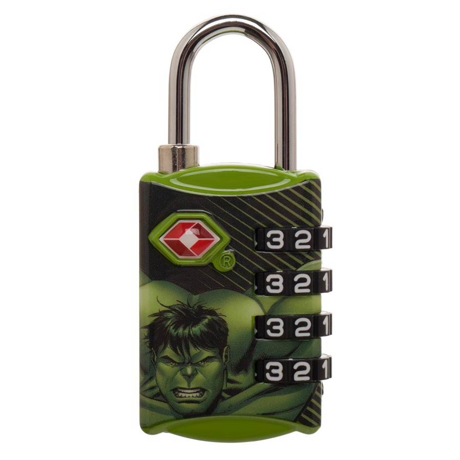 Marvel Comics TSA Combination Lock - Hulk