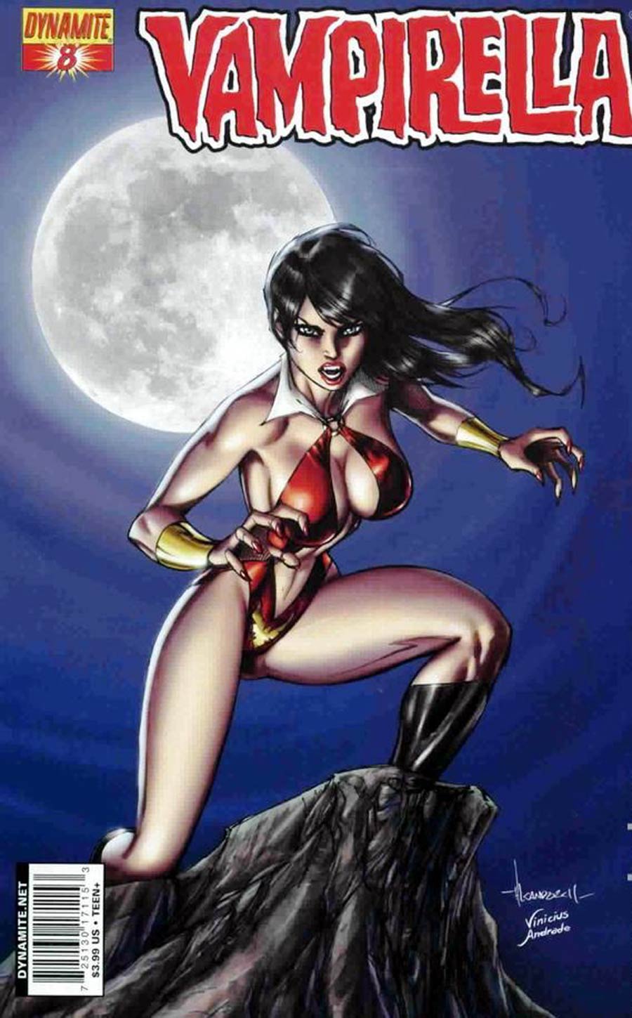 Vampirella Vol 4 #8 Cover D Regular Ale Garza Cover