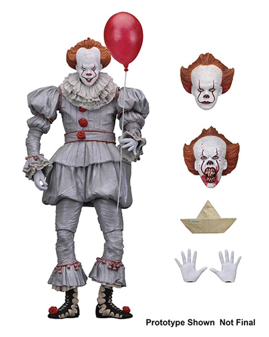 IT Ultimate Pennywise The Clown 2017 Movie 7-inch Action Figure