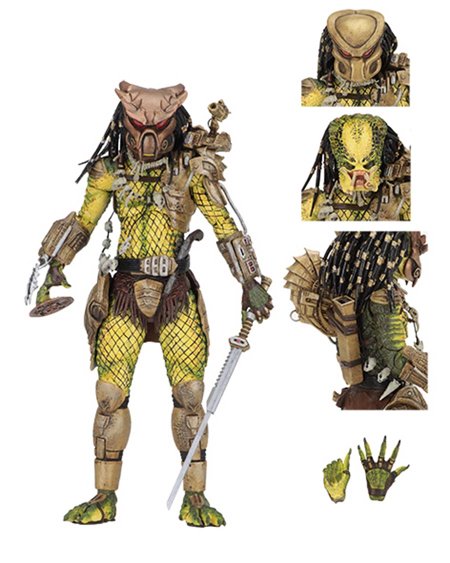 Predator Ultimate Elder The Golden Angel 7-Inch Scale Action Figure