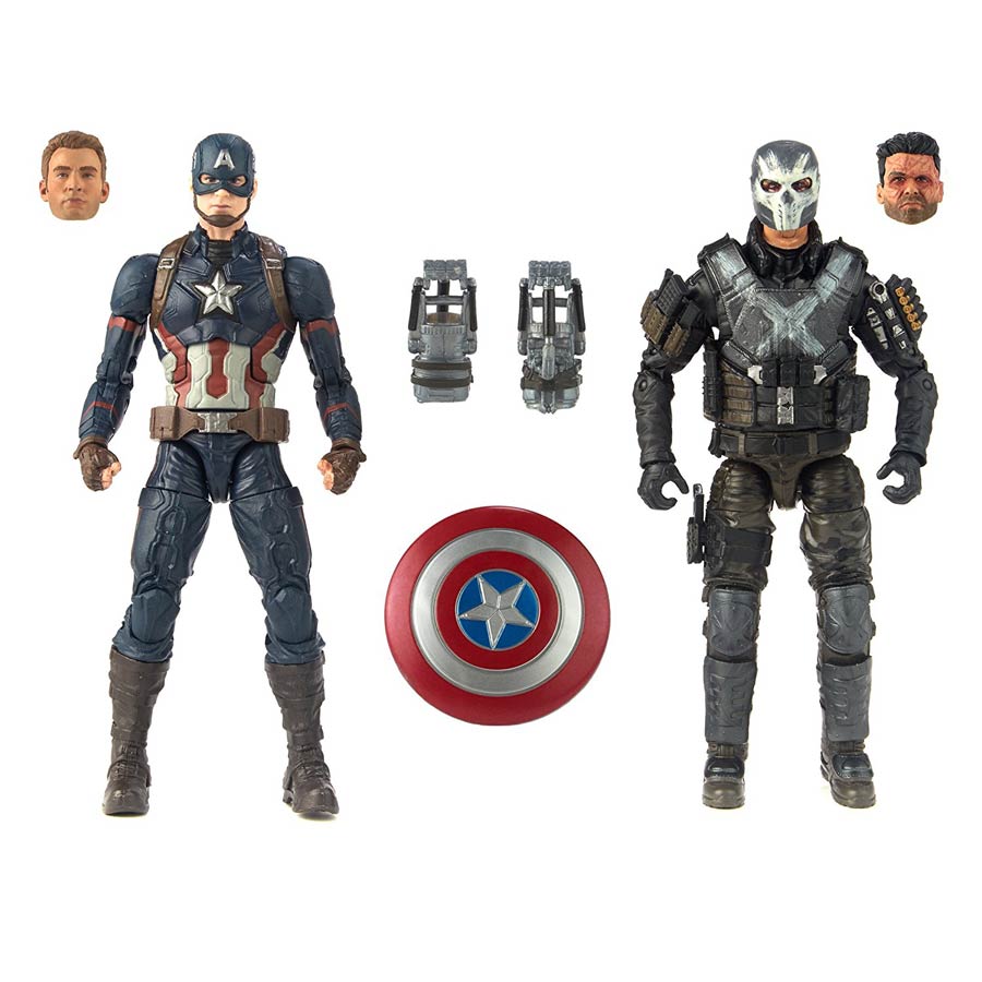 Marvel Studios The First Ten Years Marvel Legends 6-Inch Action Figure 2-Pack - Captain America And Crossbones