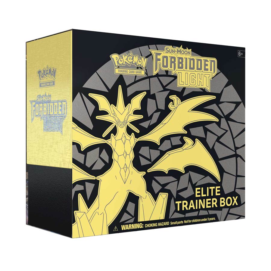 Pokemon TCG Sun And Moon Forbidden Light Elite Trainer Kit