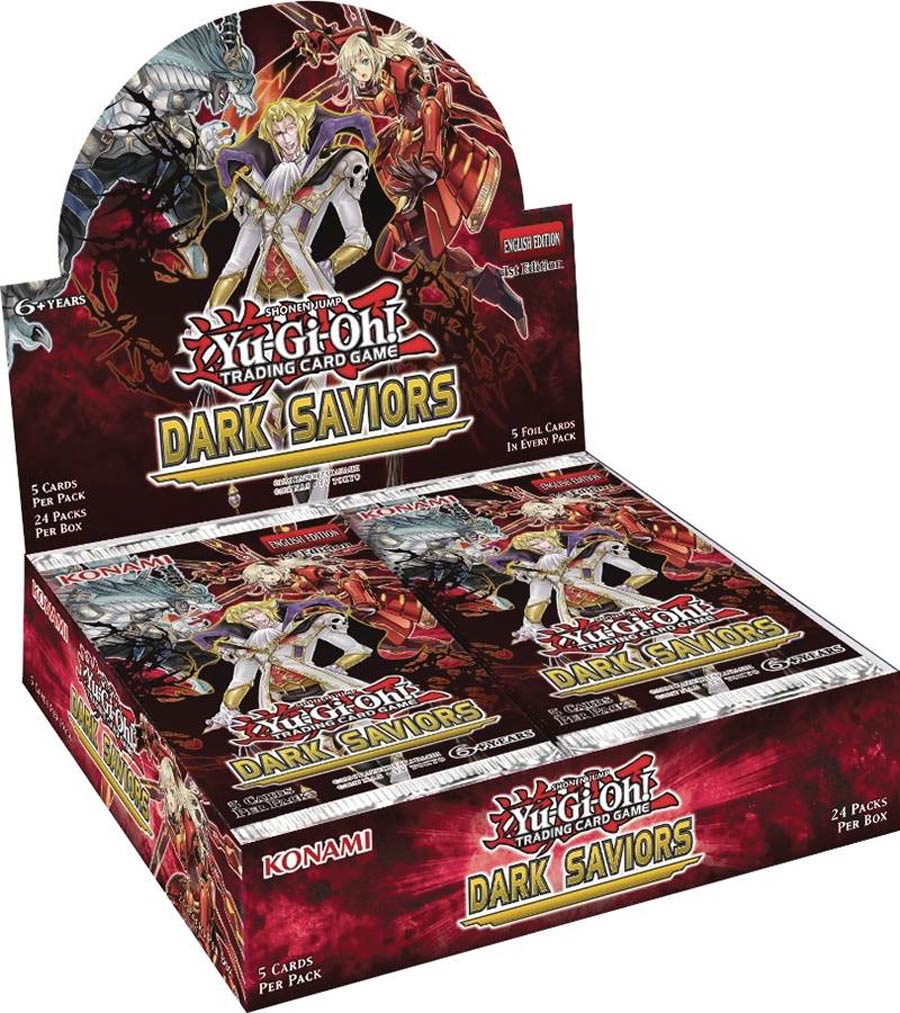 Yu-Gi-Oh Dark Saviors Booster Display Of 24 Packs