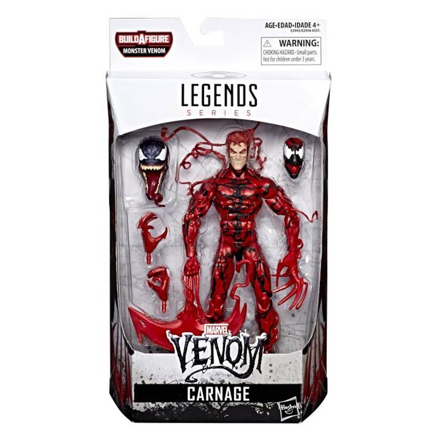 Marvel Venom Legends 6-Inch Action Figure - Carnage