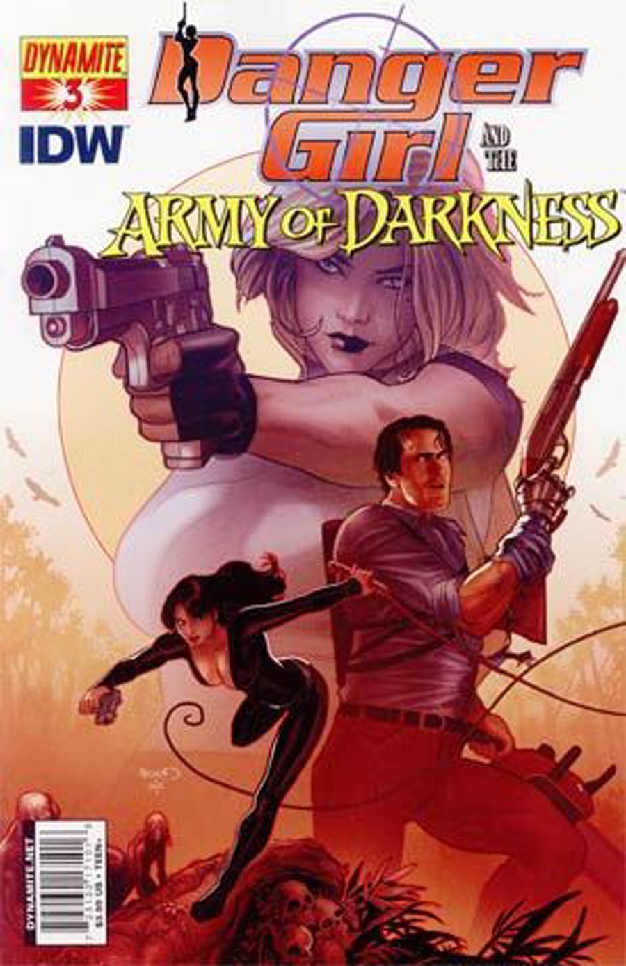 Danger Girl And The Army Of Darkness #3 Cover A Regular Paul Renaud Cover