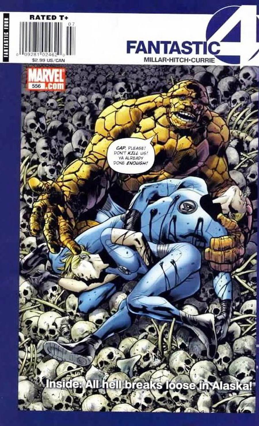 Fantastic Four Vol 3 #556 Cover B Newsstand Edtion