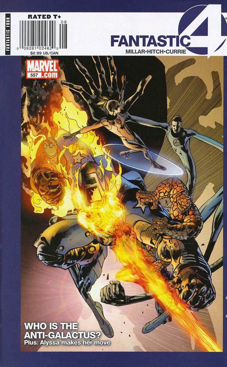 Fantastic Four Vol 3 #557 Cover B Newsstand Edtion