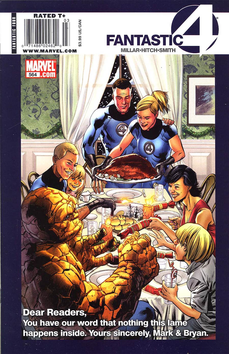 Fantastic Four Vol 3 #564 Cover B Newsstand Edtion