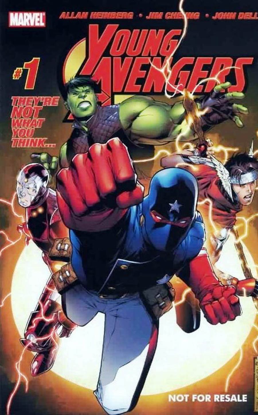 Young Avengers #1 Cover D Marvel Legends Toy Reprint