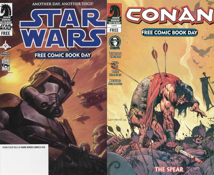 Star Wars Conan FCBD 2006 Flipbook