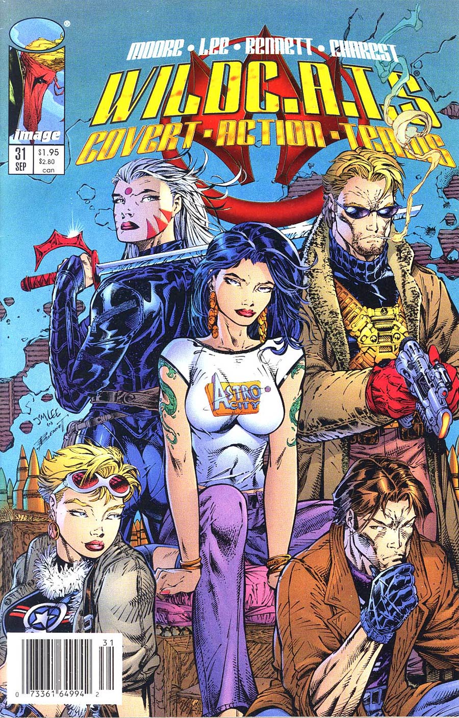 WildCATs Covert Action Teams #31 Cover B Newsstand Edition