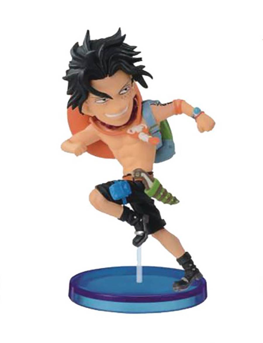 One Piece World Collectible Figure History Relay 20th Anniversary Version 2 Mini Figure - Ace