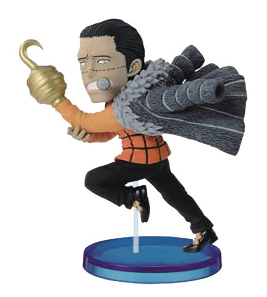 One Piece World Collectible Figure History Relay 20th Anniversary Version 2 Mini Figure - Crocodile