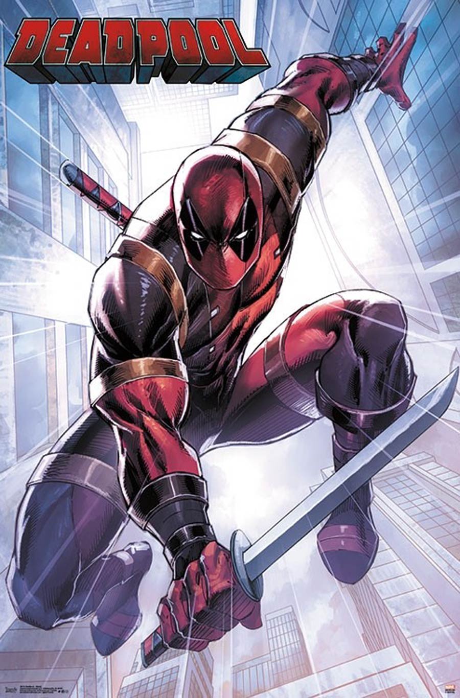 Deadpool Attack Poster