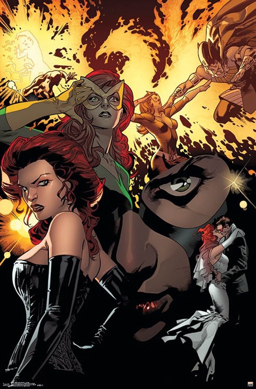 X-Men Dark Phoenix Collage Poster