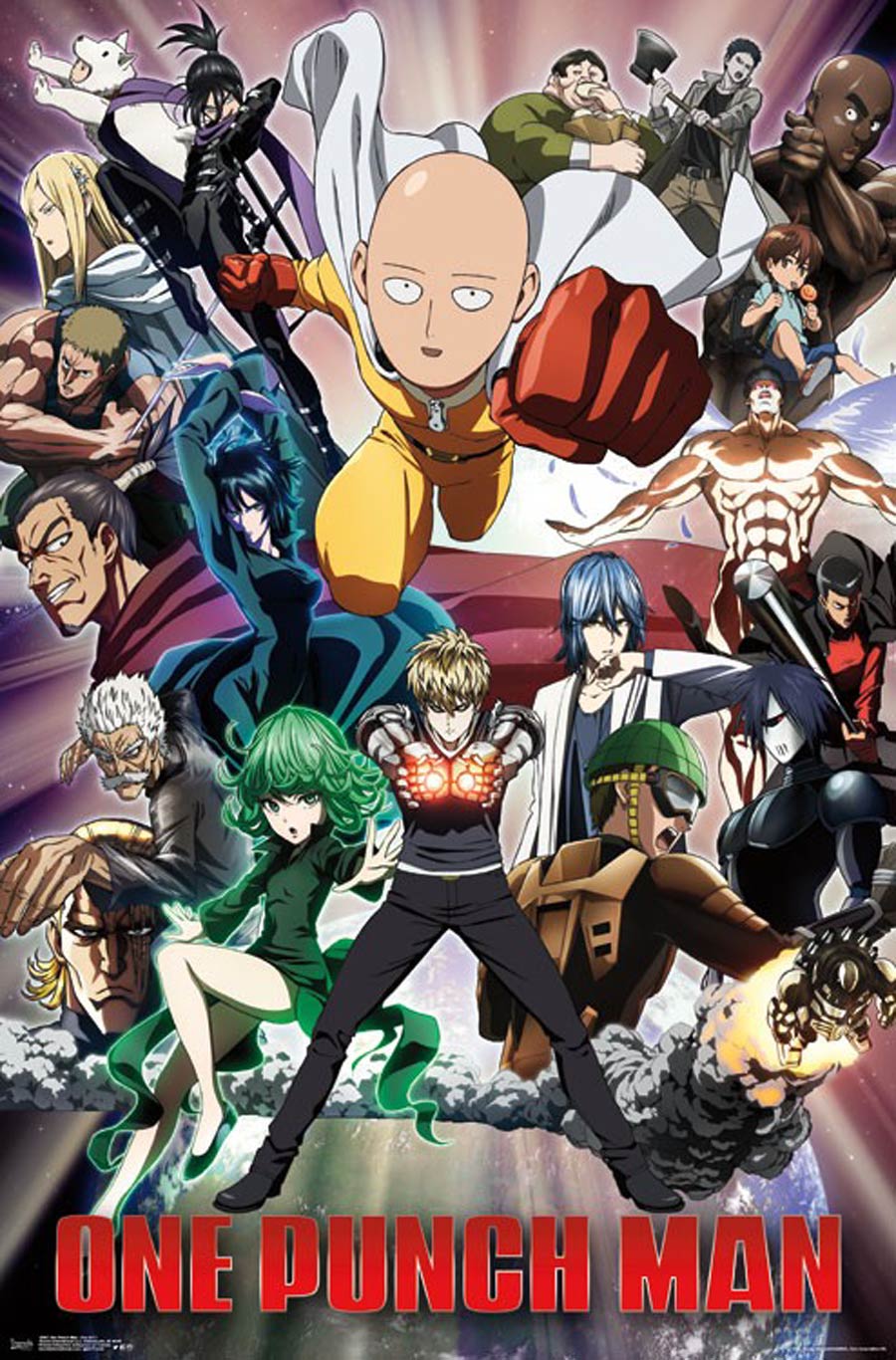 One-Punch Man Key Art 2 Poster
