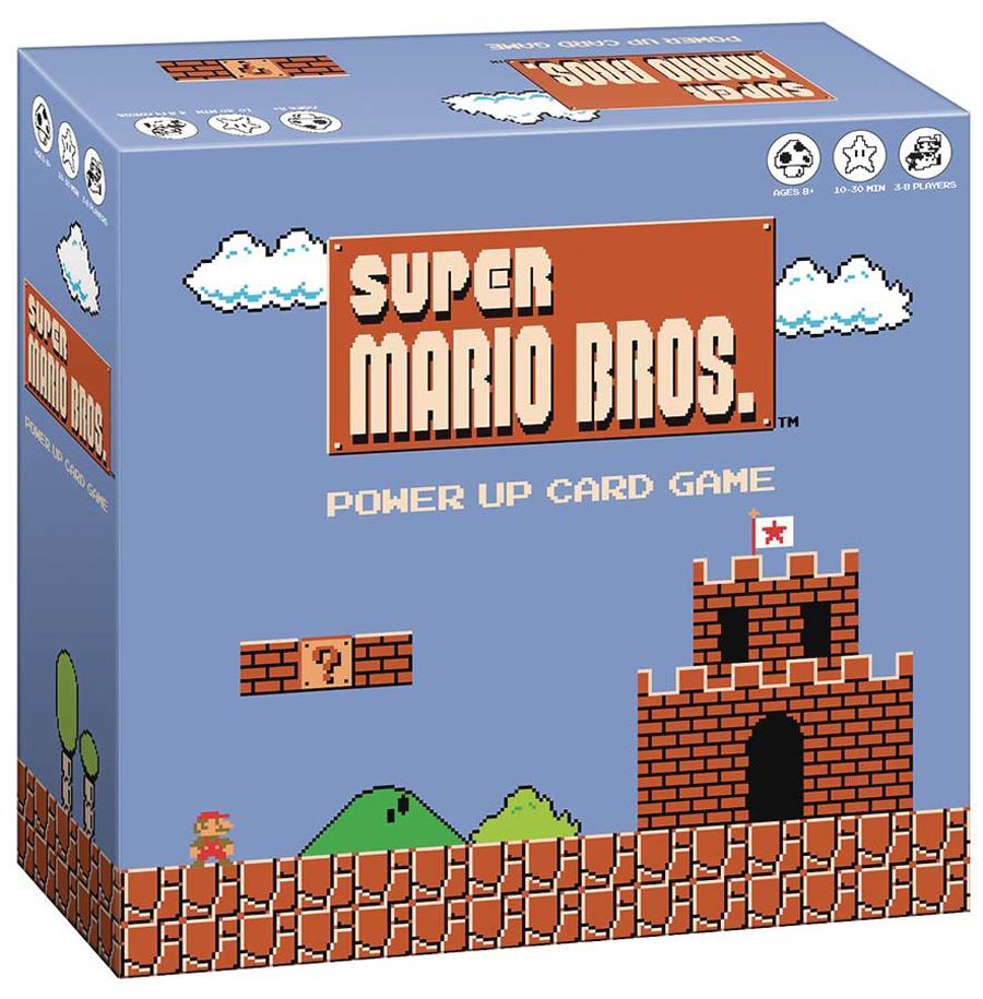 Super Mario Bros Power Up Card Game