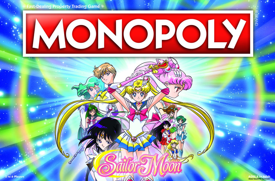 Monopoly Sailor Moon Edition Board Game