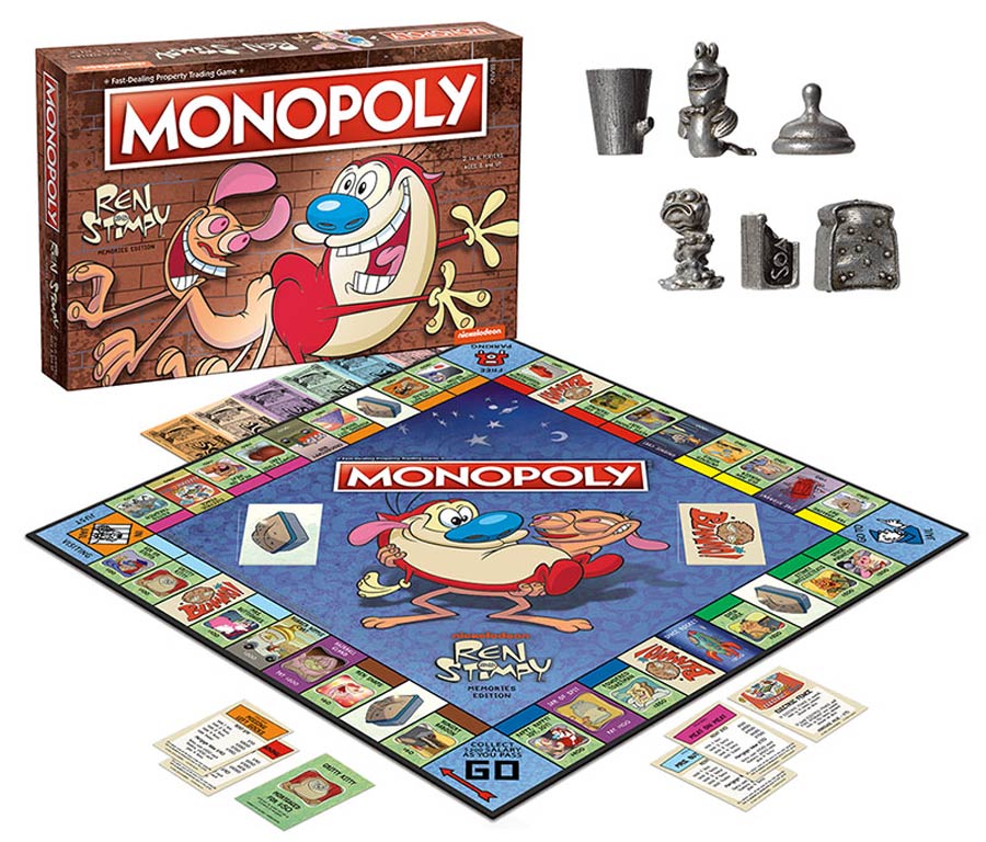Monopoly Ren & Stimpy Collectors Edition