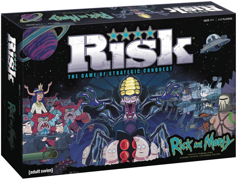 Risk Rick And Morty Collectors Edition